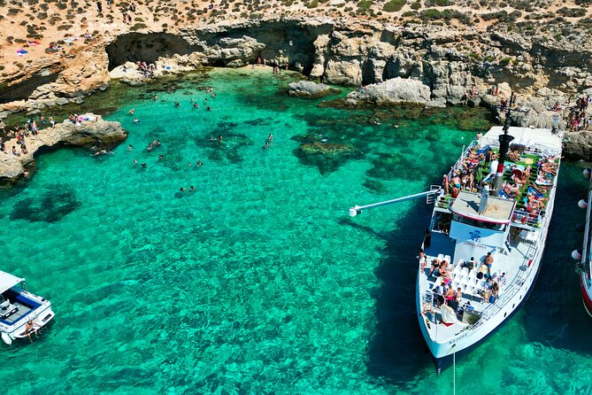 Malta: Comino, Blue Lagoon & Caves - swim, snorkel & slide - Why the Blue Lagoon stop works so well