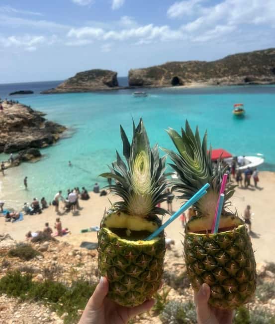 Malta: Comino, Blue Lagoon, Crystal Lagoon & Caves Cruise - A practical day from St. Pauls Bay to Comino