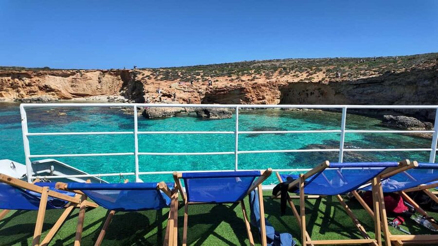 Malta: Comino, Blue Lagoon, Crystal Lagoon & Caves Cruise - The Blue Lagoon stop: four and a half hours your way