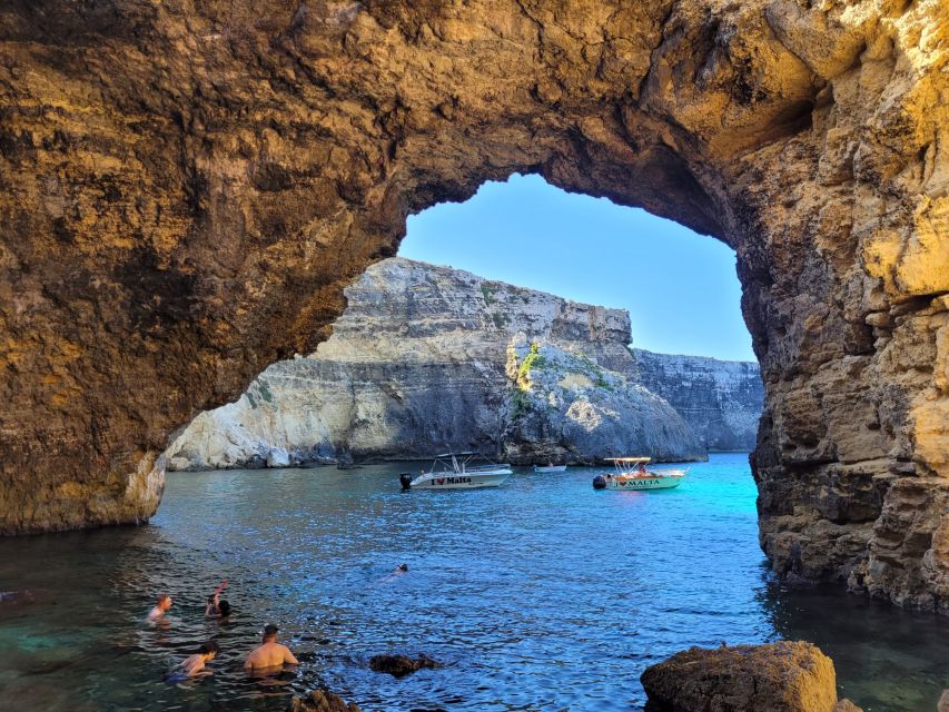 Malta: Comino, Blue lagoon, Crystal Lagoon Private Boat Tour - The first run toward Comino