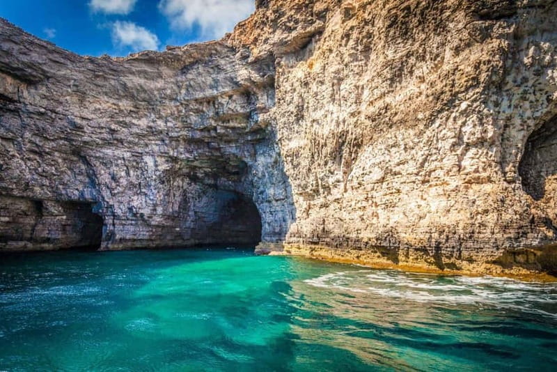Malta: Comino, Gozo, Blue & Crystal Lagoon, and Caves Cruise - Crystal Lagoon: the quieter swimming stop