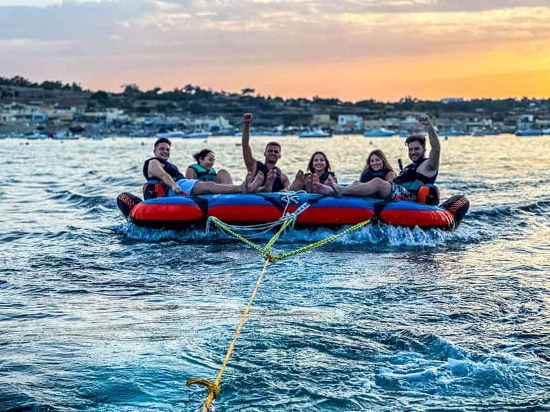 Malta: Crazy Sofa Ride Experience - The southern coast from a very low seat