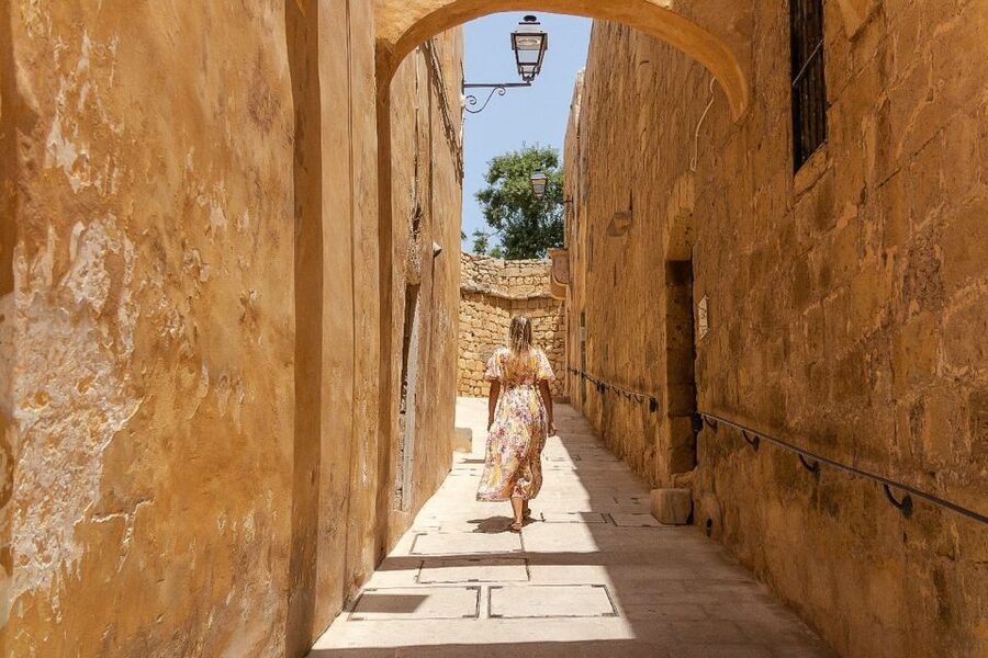 Malta: Full-Day Gozo and Blue Lagoon Cruise - The Blue Lagoon: beautiful water, busy shore
