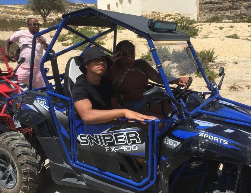 Malta: Full-Day Gozo Buggy Tour with Lunch & Boat Ride - The boat back past Comino and Blue Lagoon