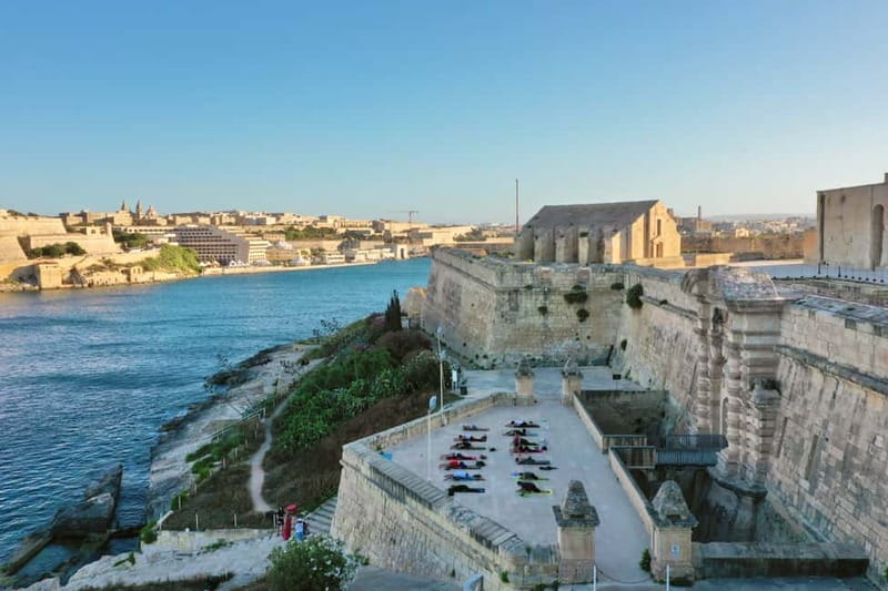 Malta: Game of Thrones Location Yoga Class - The walk through the security gate