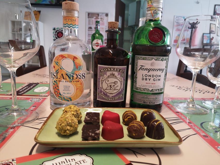 Malta: Gin and Chocolate Pairing Workshop - How the tasting unfolds