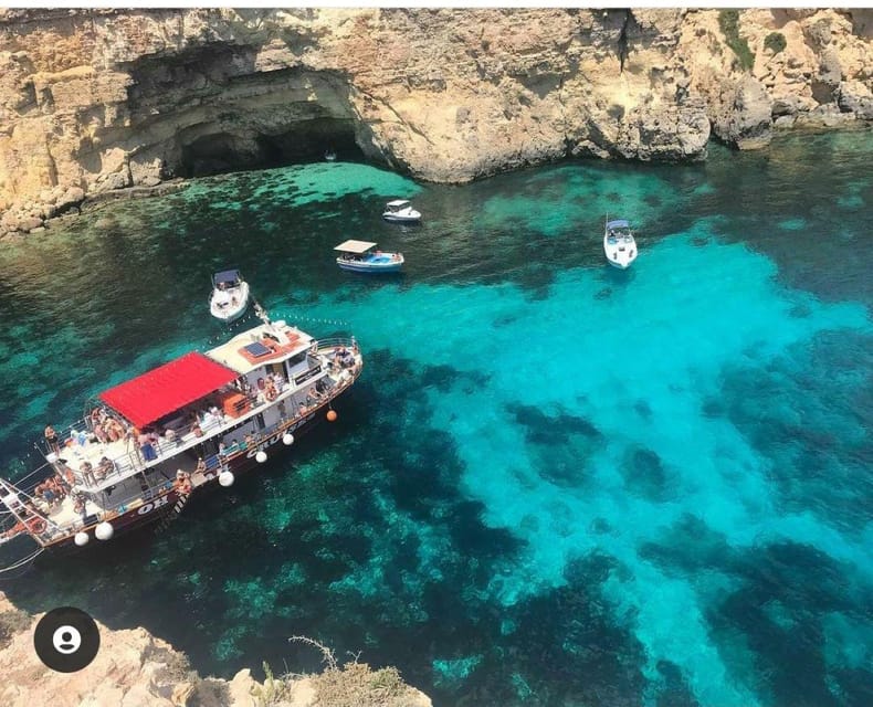 Malta: Gozo Comino and Blue Lagoon Boat Tour with Swim Stop - The Blue Lagoon swim stop
