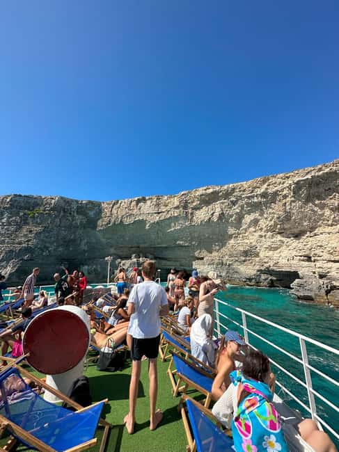 Malta: Gozo, Comino, Blue & Crystal Lagoon, & Caves Cruise - Blue Lagoon: 90 minutes for swimming and snorkeling