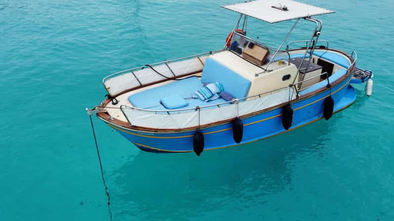 Malta Gozo & Comino: Boat Tour Best Price w/inclusions 4 hrs - Crystal Lagoon: the first swim stop