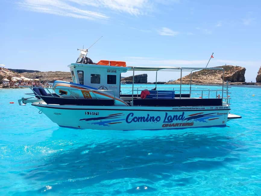 Malta: Gozo, Comino, Sea Caves, and Blue Lagoon Cruise - The opening ride past Comino Tower