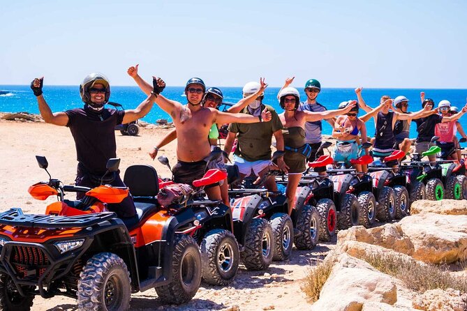 Malta: Half-Day Quad Bike Adventure Tour Including Transfers - White Tower Bay and the ride toward Armier