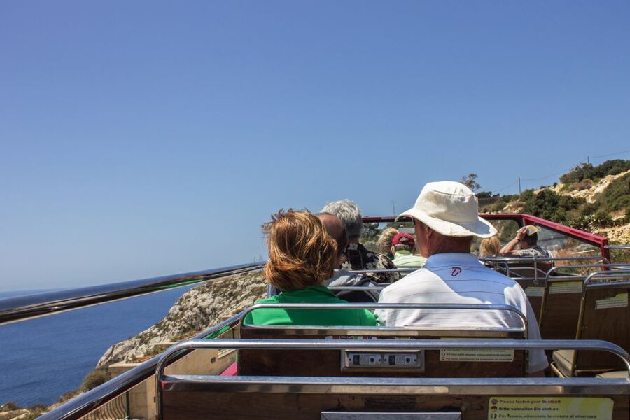 Malta: Hop-On Hop-Off Bus Tours - The North Route: Mdina, Mosta, gardens, and beaches
