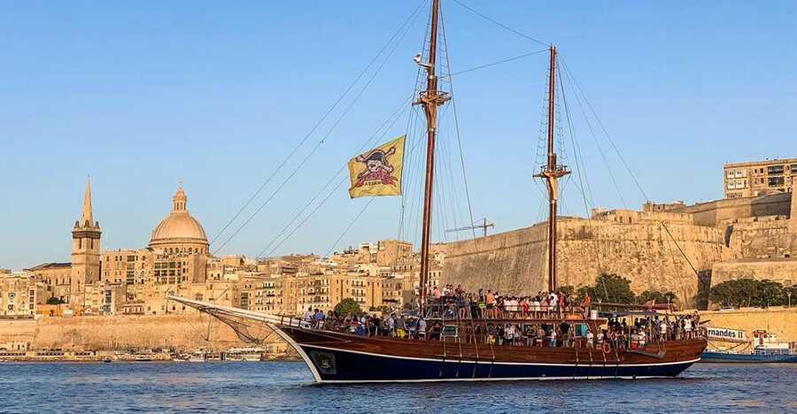 Malta: Lazy Pirate Boat Party with Drinks & Food - Key details before you book