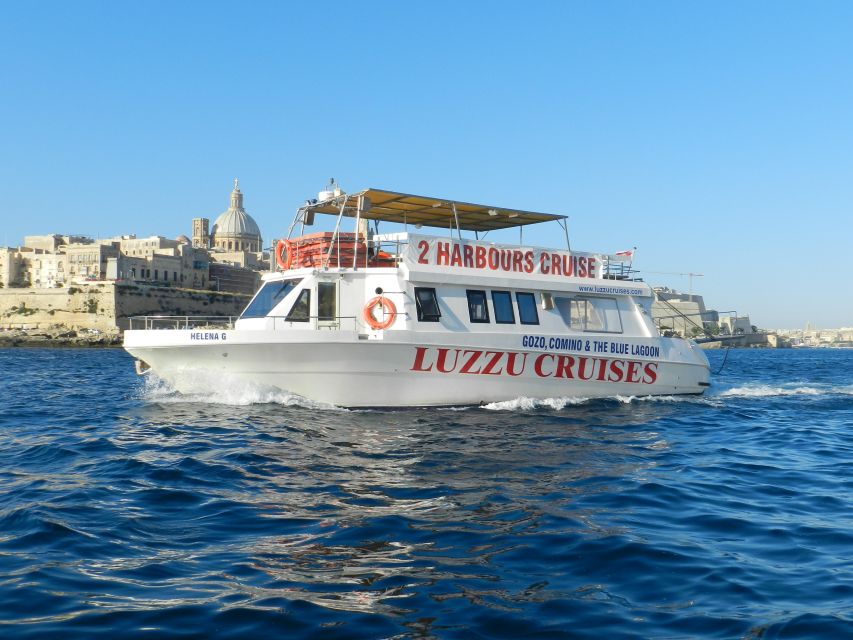 Malta: Panoramic Cruise around Malta's Harbours and Creeks - Valletta’s walls seen from the water