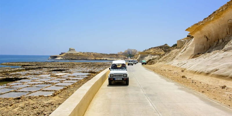 Malta: Private Jeep Tour of Gozo with Lunch - Arriving at Mgarr Harbour