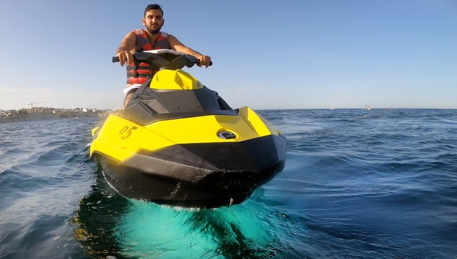 Malta: Private Jet Ski Experience - The fast part begins beyond the bay