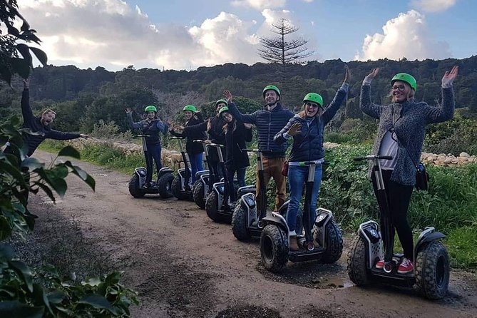 Malta Segway: Dingli Funtastic Tour - A chapel, fresh produce, and a cup of local coffee
