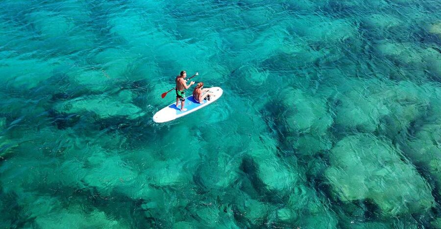 Malta: SUP Rental - One hour along the Marsaskala coast