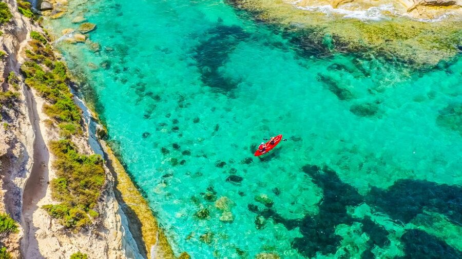 Malta: Ultimate Kayak Adventure - What staff support looks like on a self-guided outing