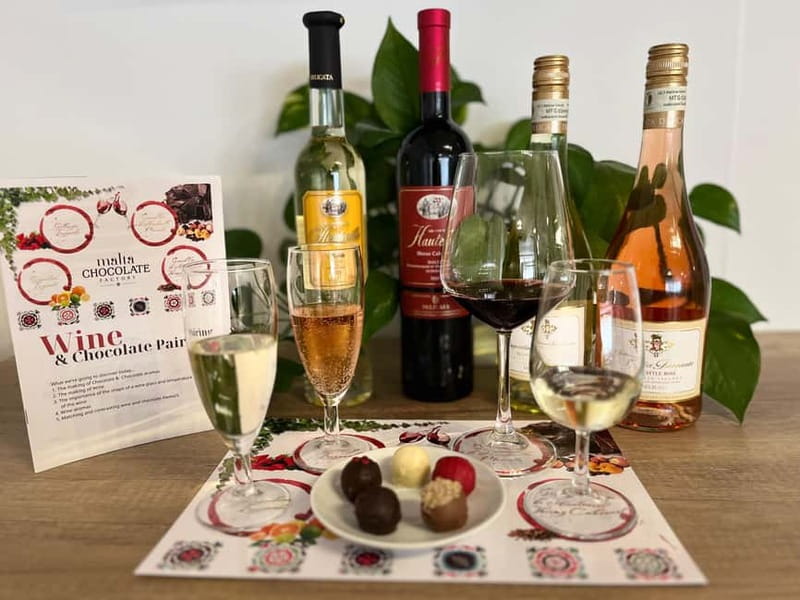 Malta: Wine and Chocolate Pairing Experience - Key points to know
