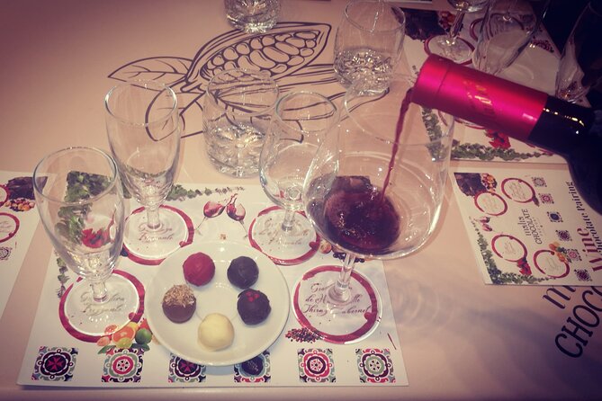 Maltese Wine & Chocolate Pairing - Four Maltese wines, five handmade chocolates