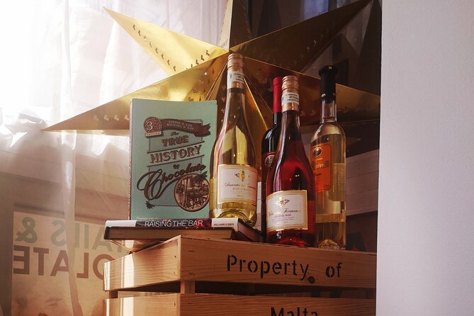 Maltese Wine & Chocolate Pairing - What happens during the one-hour session