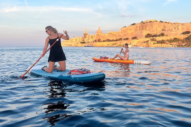 Manoel Island SUP Adventure - Learning, tricks, and paddleboard yoga