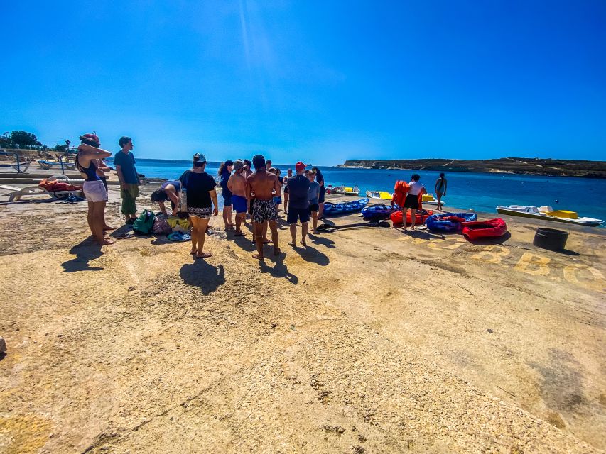 Marsaskala: Paddle Boat Rental in St. Thomas Bay - Setting out across St. Thomas Bay
