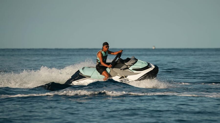 Mellieha: Jet Ski Rental with Safety Boat - The briefing is part of the value