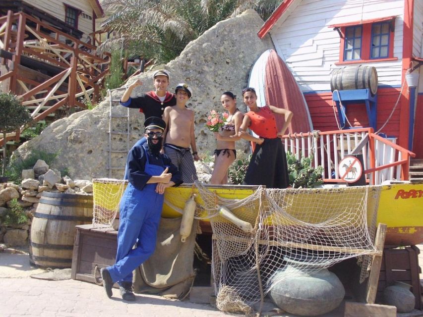 Mellieha: Popeye Village Entry Ticket - Summer Water Fun at Anchor Bay