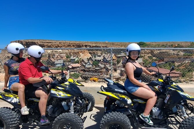 North Malta Quad Bike Tour with Land or Sea Views and Swimming - Armier Bay and the swim stop