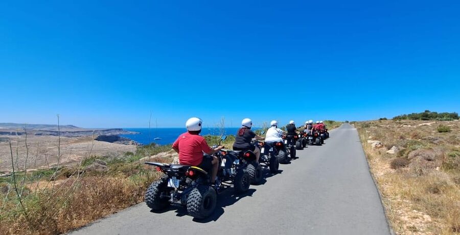 North Malta: Quad Bike Tour with Scenic Land, Sea & Swimming - Why a quad is a smart way to see northern Malta