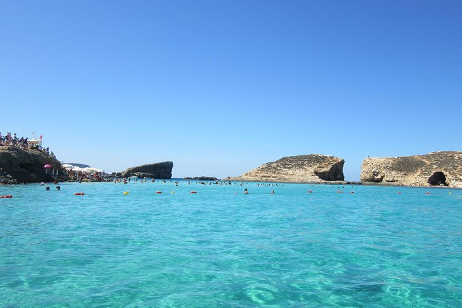 Okikoki Banis - Comino Blue Lagoon Speedboat Trip- Fast Ferry - Comino’s caves before the Blue Lagoon