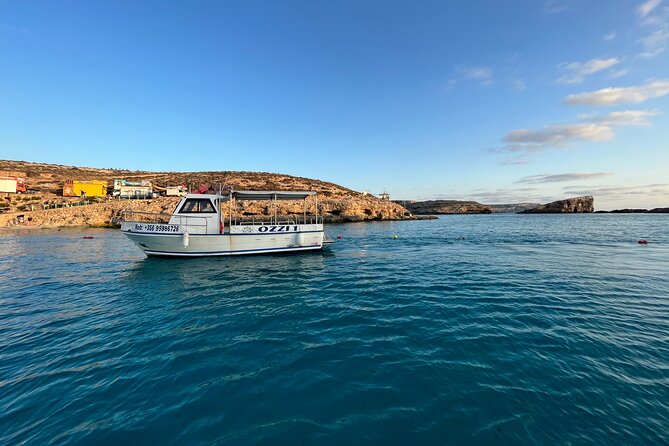 Private Boat Charter Blue Lagoon Crystal Lagoon and Comino - Key details at a glance
