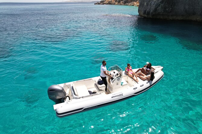 Private Boat Charter Comino, Blue Lagoon, Crystal Lagoon, Gozo - Leaving Sliema for the Maltese coast