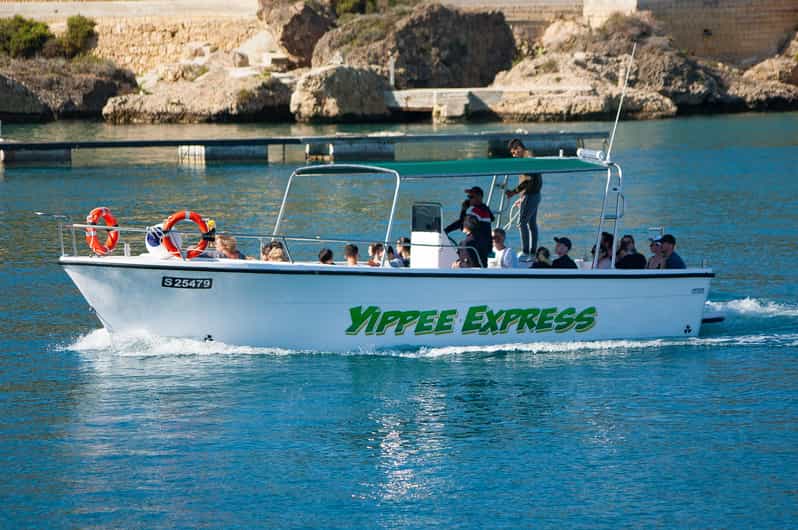 Private Boat Charter - Comino/Parts of Gozo - Leaving Cirkewwa for Comino