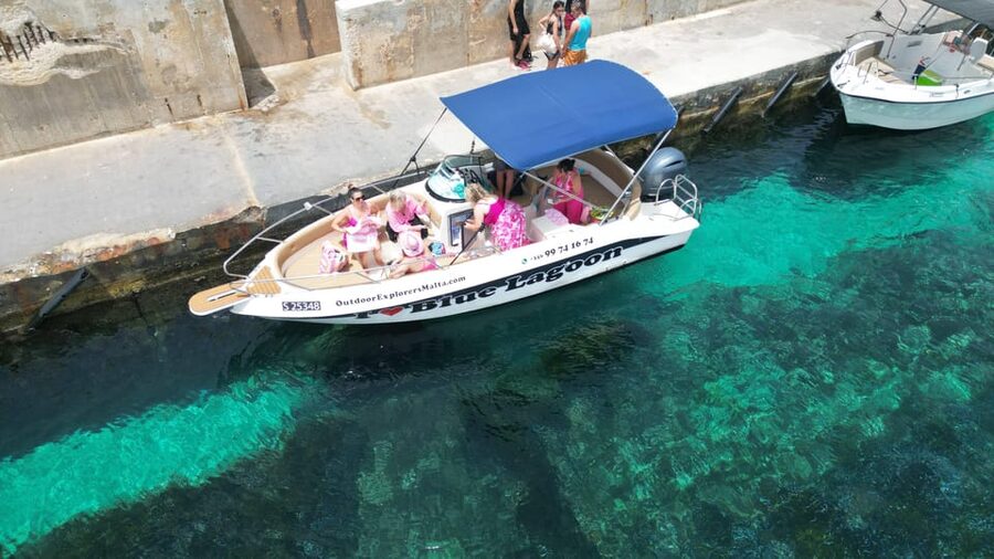 Private Boat Tour: Discover Comino's Blue and Crystal Lagoon - Crystal Lagoon is the best early water stop