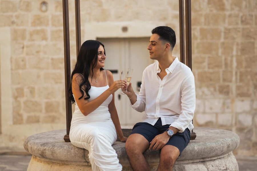 Private Couples Photoshoot in Malta - What you receive after the camera stops