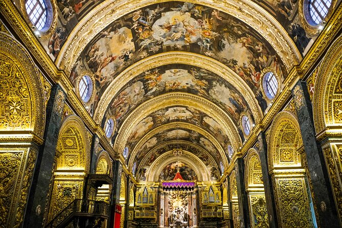 Secrets of St John's Co-Cathedral - Guided Tour - Inside the high Baroque interior