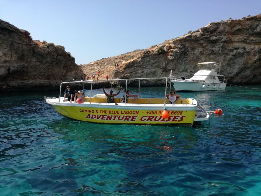 Sliema: Boat Trip to Comino Blue Lagoon, Gozo, and Caves - Leaving Sliema for the Comino coast