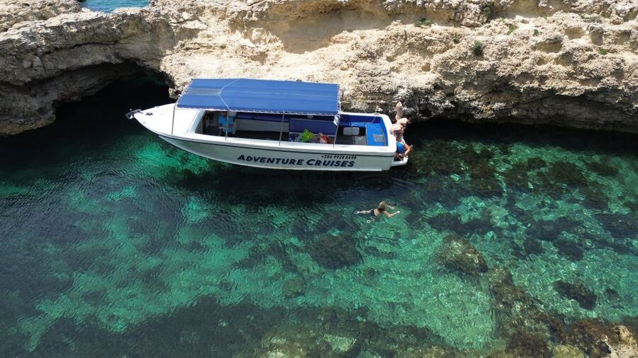 Sliema: Boat Trip to Comino Blue Lagoon, Gozo, and Caves - Captain Tony shapes the mood