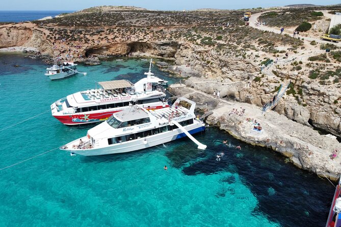 Sliema Cruise to Gozo, Comino and Blue Lagoon in Beautiful Malta - The coastal cruise past Malta’s bays