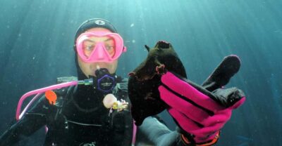SSI Try Scuba Diving in the sea