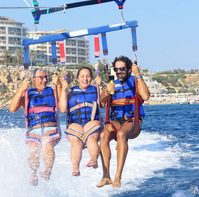 St. Julian's: Parasailing Flight with Photos and Videos - Meeting at Spinola Jetty in St. Julian’s