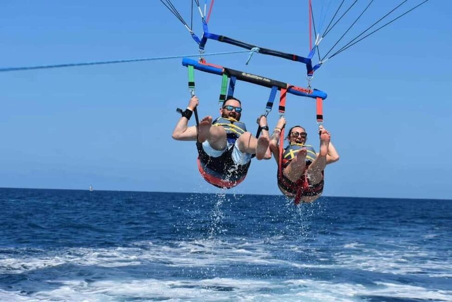 St. Julian's: Parasailing Flight with Photos and Videos - Twelve minutes above Malta