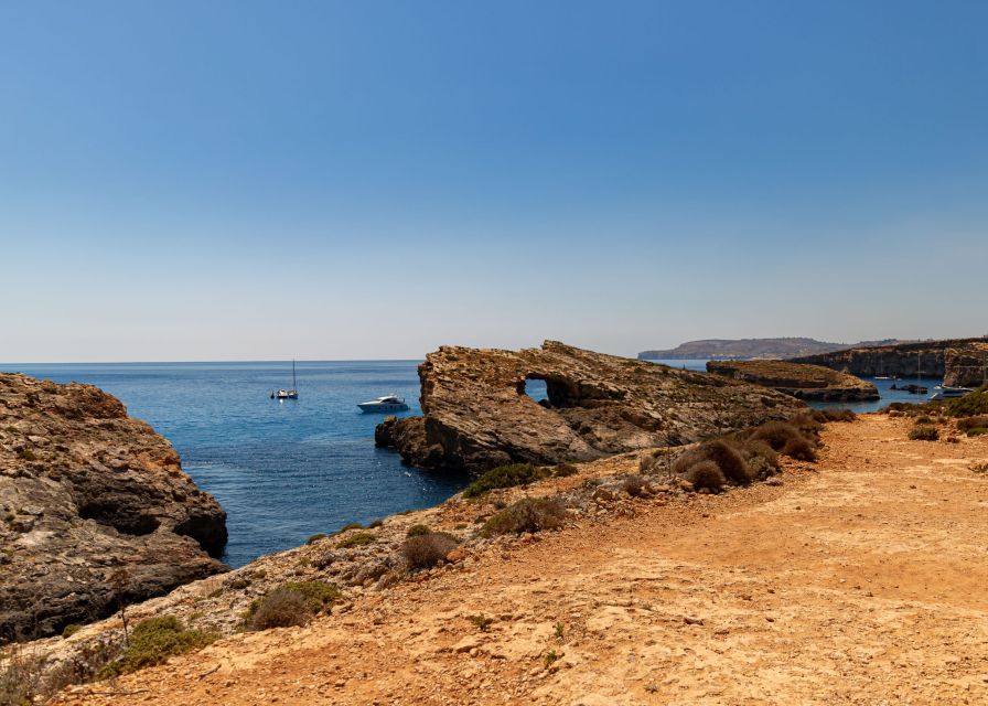 St Paul's Bay: Comino, Blue Lagoon, Gozo, & Caves Boat Tour - St Paul’s Island: one last swim and a little history