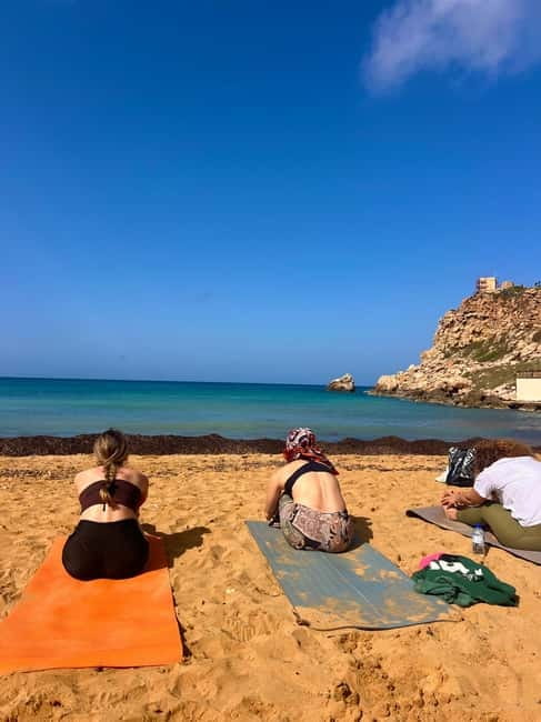 Sunday: Ghajn Tuffieha (Riviera) Beach Yoga Class - Practical arrival advice for Riviera Beach