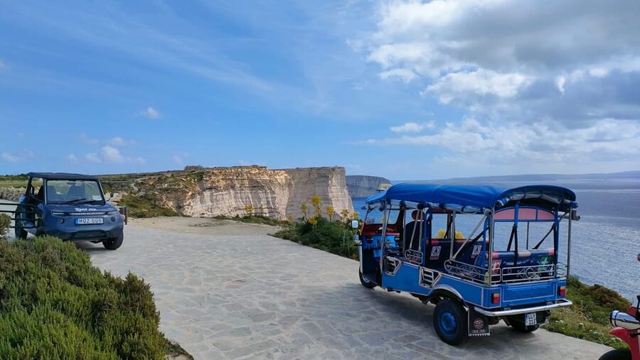 Sunset Tuk Tuk Tour in Gozo & Blue Lagoon (Comino) - Key points at a glance