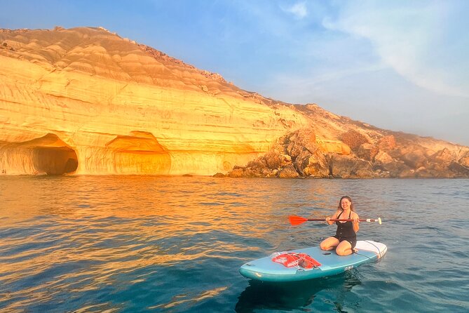 SUP Sunset Paddling to Ta Marija Caves - Learning the basics before you paddle away