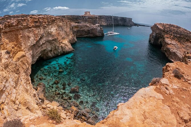 Three Bay Cruise Including Blue Lagoon from Mellieha - Blue Lagoon: the famous first stop